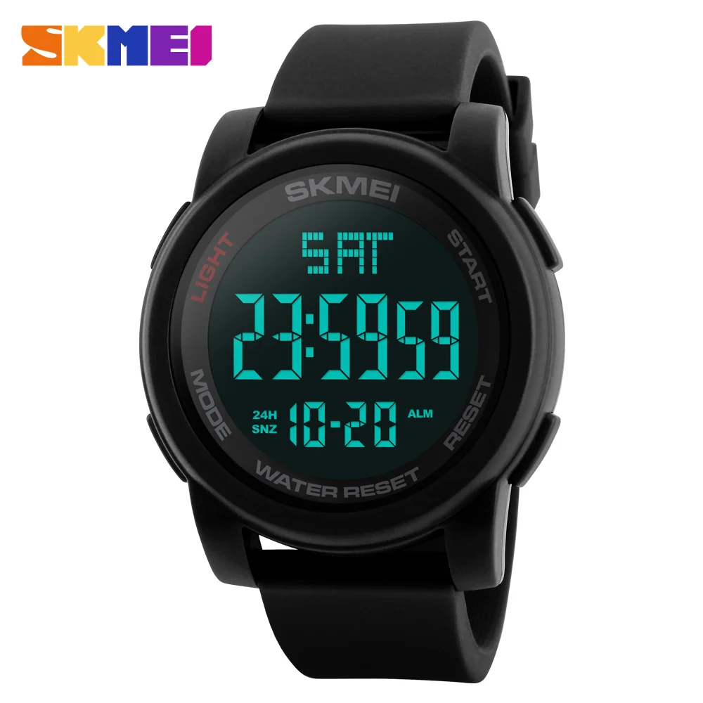 SKMEI Men Watch Sports Watches Double Time Countdown 50M